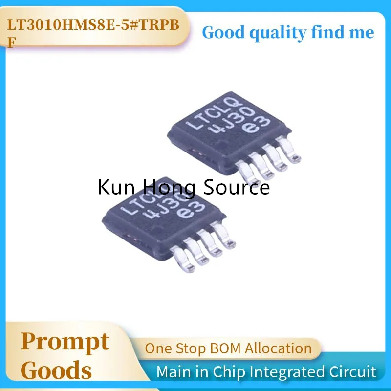 1PCS/LOT LT3010HMS8E-5 LTCLQ LT3010HMS8E-5#PBF LT3010HMS8E-5#TRPBF IC REG LINEAR 5V 50MA 8MSOP In Stock