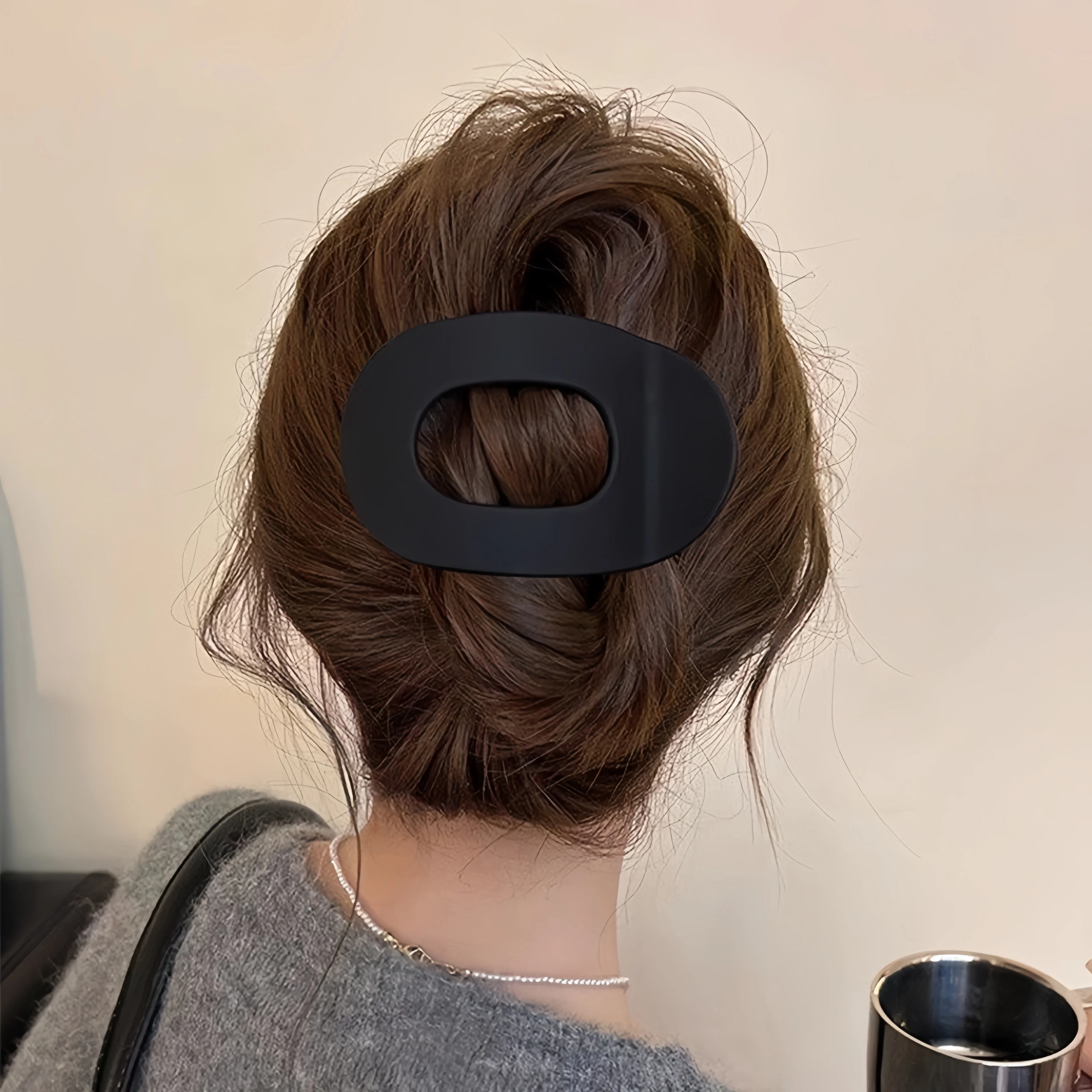 우아한 한국식 헤어 클로, 매트 아세트산 헤어 클립,  - Women Fashion Korean 리뷰 및 가격
