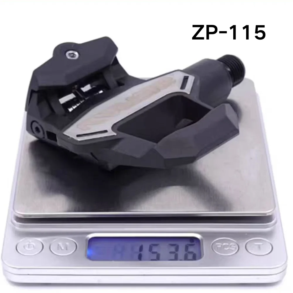 ZERAY Road Bike Pedal Self-locking ZP-115/ZP-110 Carbon Fiber Ball Bearing Ultra Light Anti Slip Foot Pedal and LOOK keo