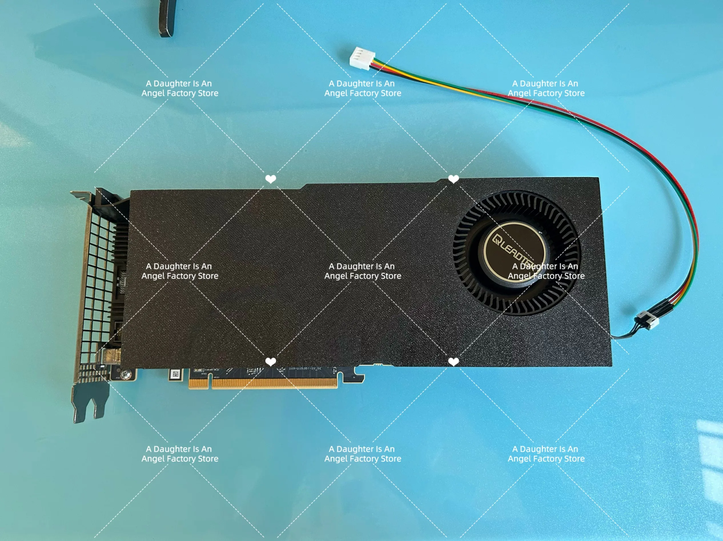 For AMD Mi50 Graphics Card Cooling Modification Built-in Turbo Fan