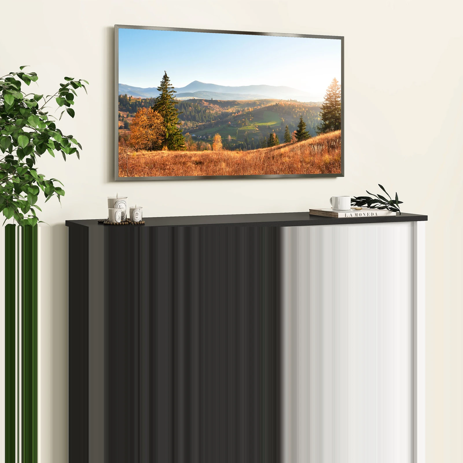 

TV Stand w/ USB Power Outlet & 6 Drawers for 65/60/55/50 inch TV Storage Cabinet