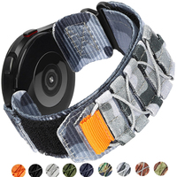 20mm 22mm Nylon Strap Sport Watchband Thick Wristband Colorful Band Replacement Bracelet for Man Woman Watches Accessories