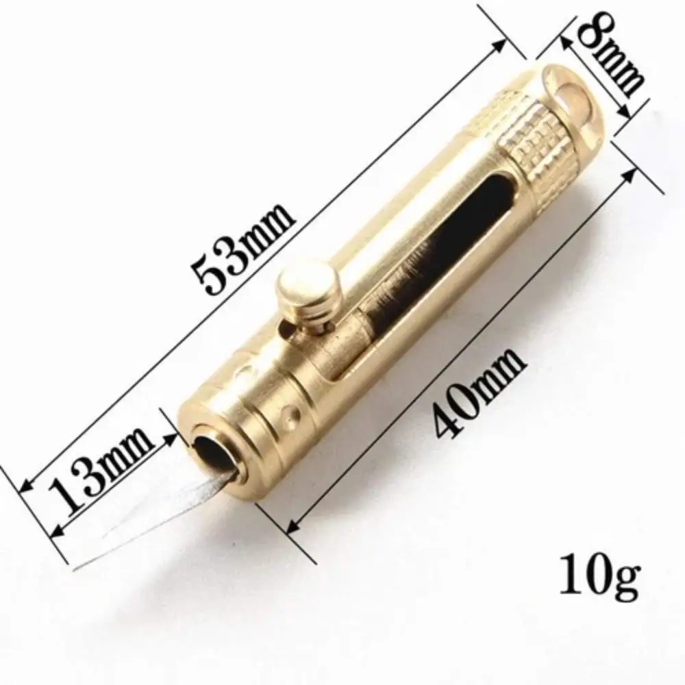 มีดยูทิลิตี้ขนาดเล็กแบบถอดได้จี้ของขวัญการอยู่รอดเครื่องตัดกระดาษกล่องที่เปิดซองจดหมายเครื่องเขียนเอ็กซ์เพรสมีดอุปกรณ์สำนักงาน
