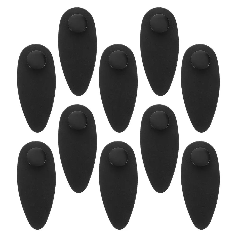 

10Pcs Universal Mat Floor Carpet Fasteners Anti-Slip Auto Mat Retainers Foot Pad Fixing Grips Black
