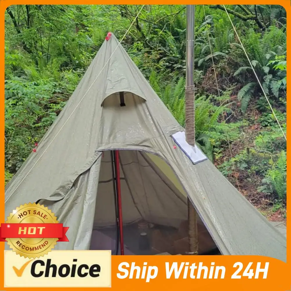 

DIY Tent Stove Fireproof Ribbon Adjustable Camping Tent Stove Chimney Fireproof Ribbon with 2 Clamps Thermal Insulation