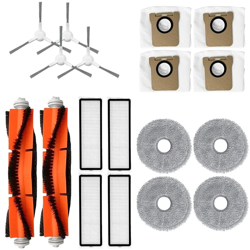 Akcesoria do odkurzacza Dreame L10S Ultra/Dreame S10 / W10S Pro Szczotka do robota Worek na kurz Filtr Mop Części ściereczki