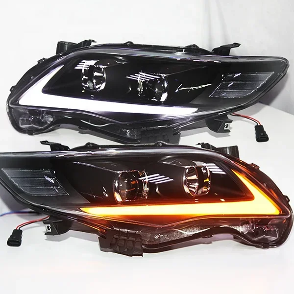 AIROW For Toyota for Corolla Altis LED Head Lamp 2011-2013 YZ