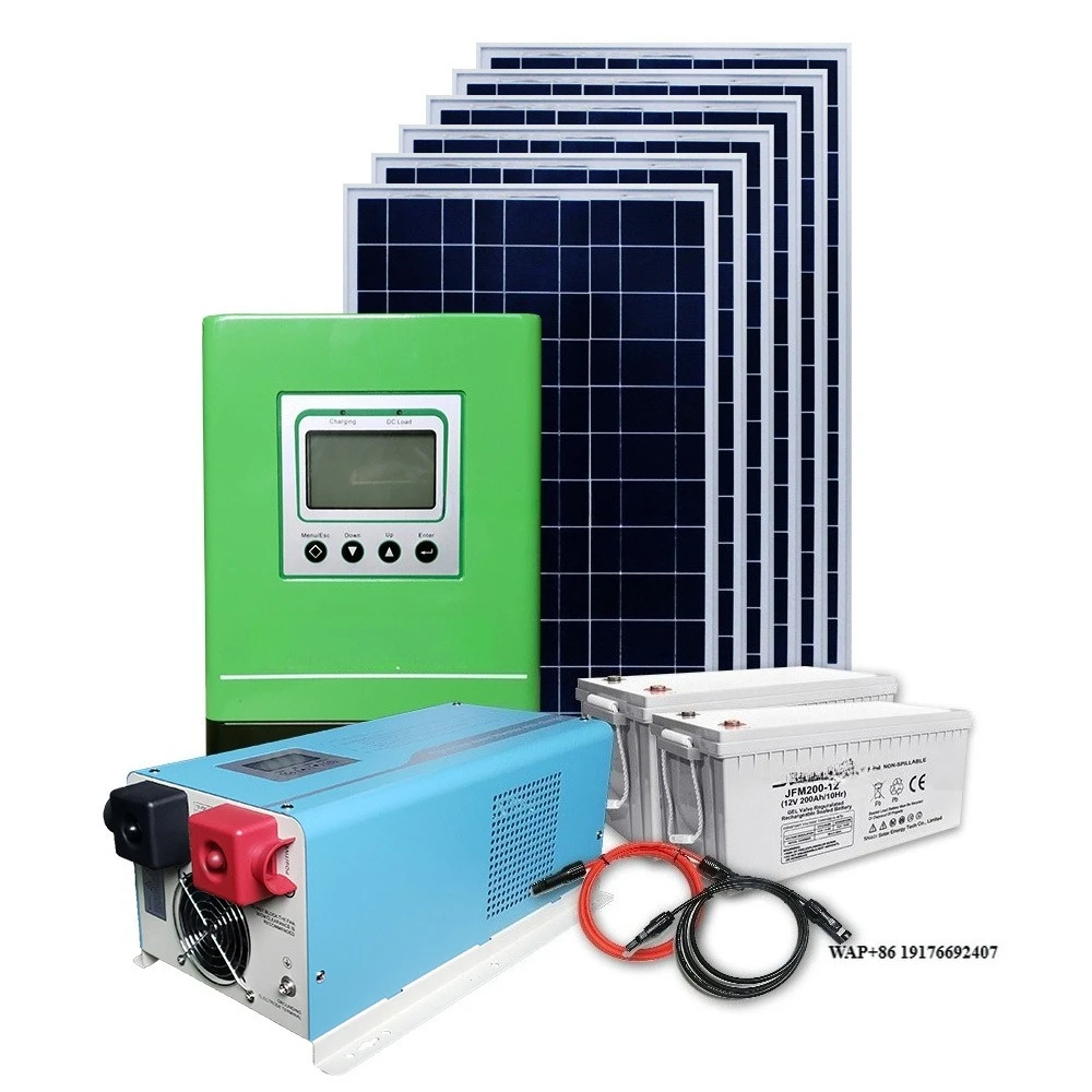 

1KW 2KW 3KW 4KW 5KW 6KW Back up Solar Energy System Generator Kit for Home School Use