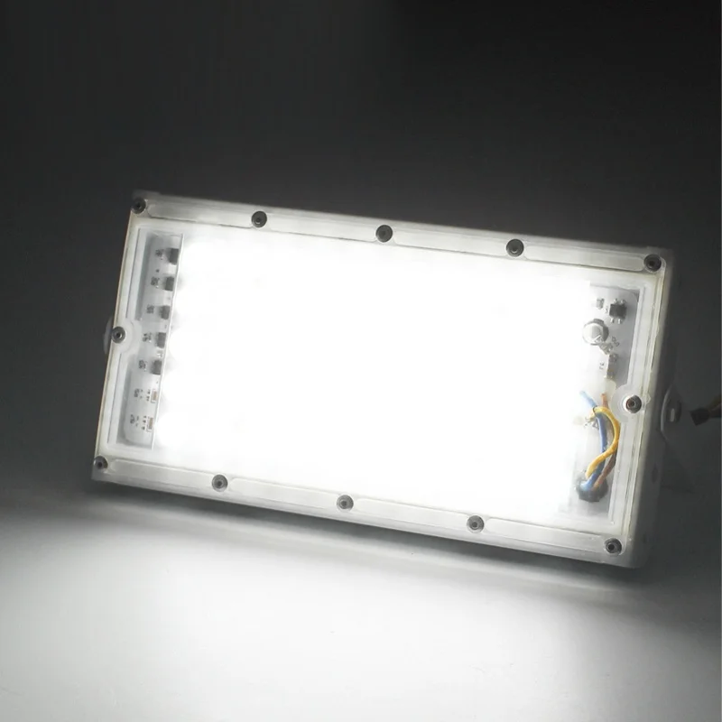 100 واط كشاف ضوء مجلس IP66 مقاوم للماء في الهواء الطلق LED كشاف ضوء مع بطارية التمساح كليب للطوارئ في الهواء الطلق DC12V #6