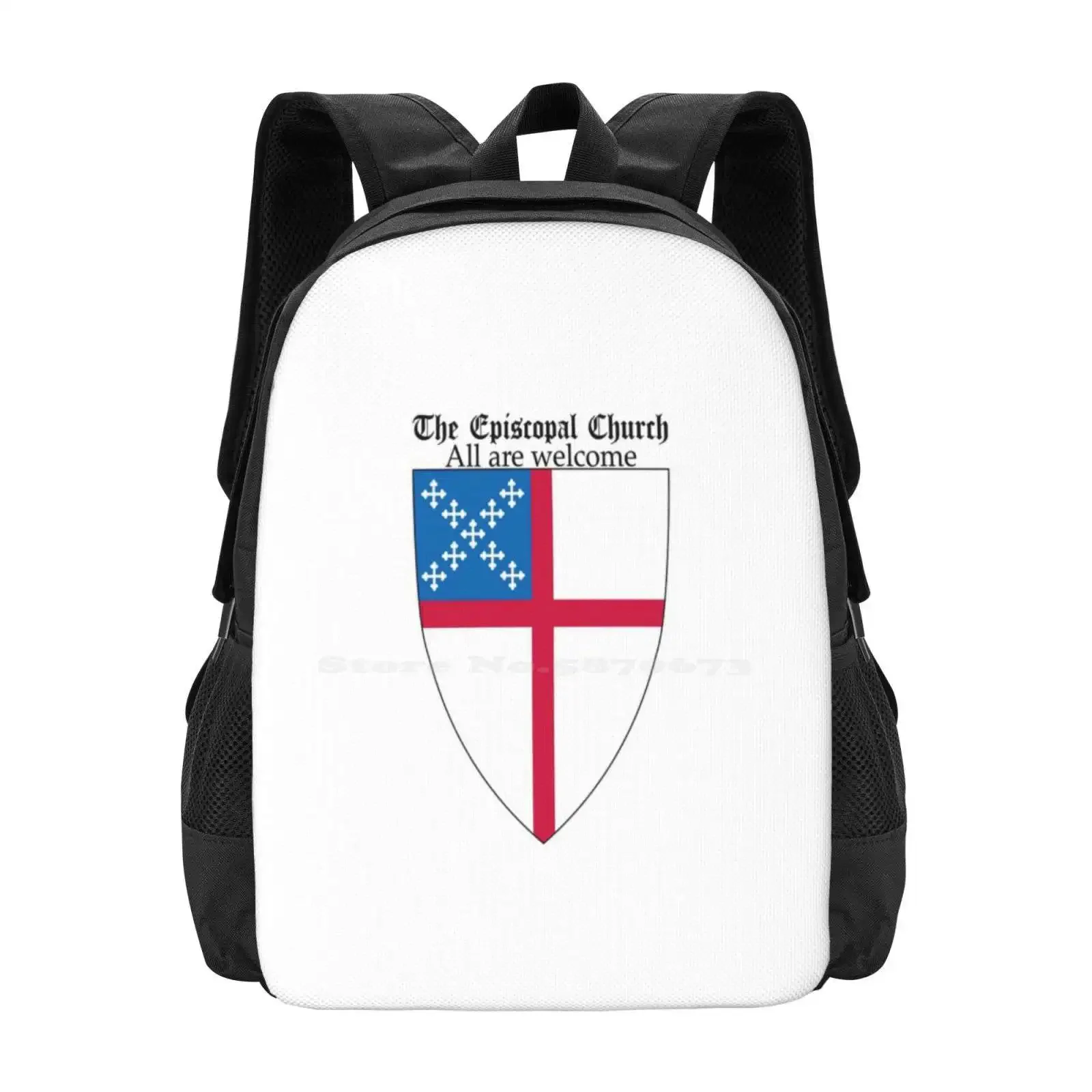 درع الكنيسة الأسقفية مع الجميع ترحيب رائجة البيع حقيبة مدرسية على ظهره حقائب الموضة الكنيسة الأسقفية الكاهن فيكار رجال الدين #1
