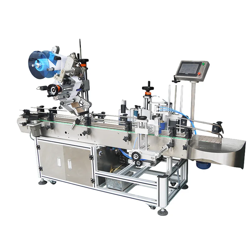 

Upper and lower labeling machine, box header, front and back, bottom labeling machine vanity case labeling machine customization