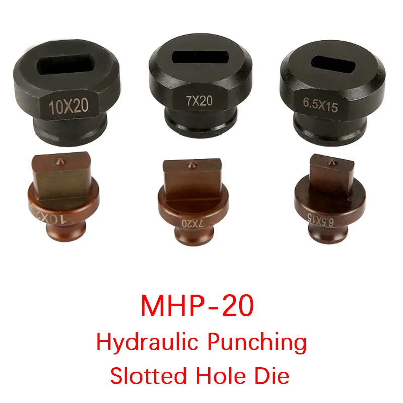 

Hydraulic Punching Slotted Hole Die for MHP-20 Electric Hydarualic Punching Machine，Electric Cutting Die