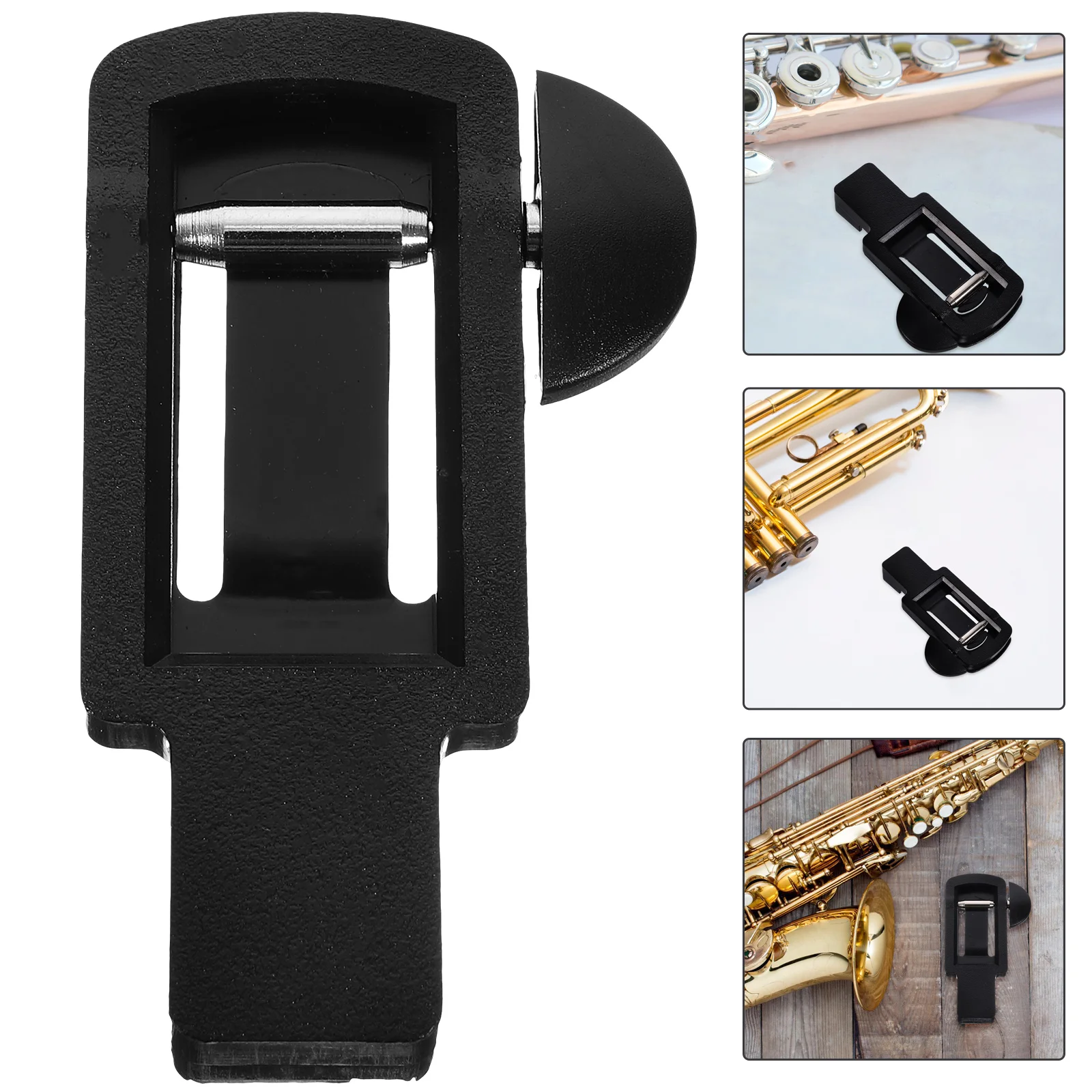 

Saxophone Reeds Trimmer Cutter Black Plastic Metal 2.91X1.22Inch 74X31Mm Symmetrical Stable Stage For Saxophone Accessories
