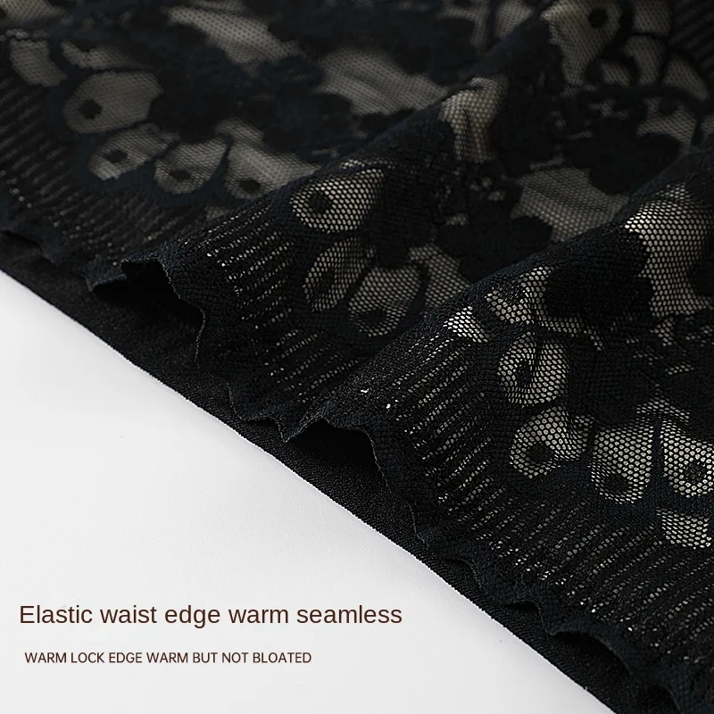 ارتفاع الخصر شد البطن و بعقب رفع السراويل الحرارية ، سليم صالح السروال ، سلس الملابس الداخلية ، الدانتيل ملخصات ، لينة ، الشتاء