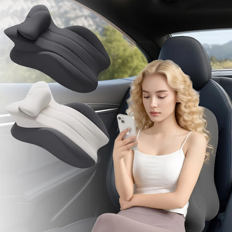

Multi-Positional Wedge Pillow Car Memory Foam Ergonomic Prone Pillow with Removable Cover Couple Bed Pillow for Body Pain Relief