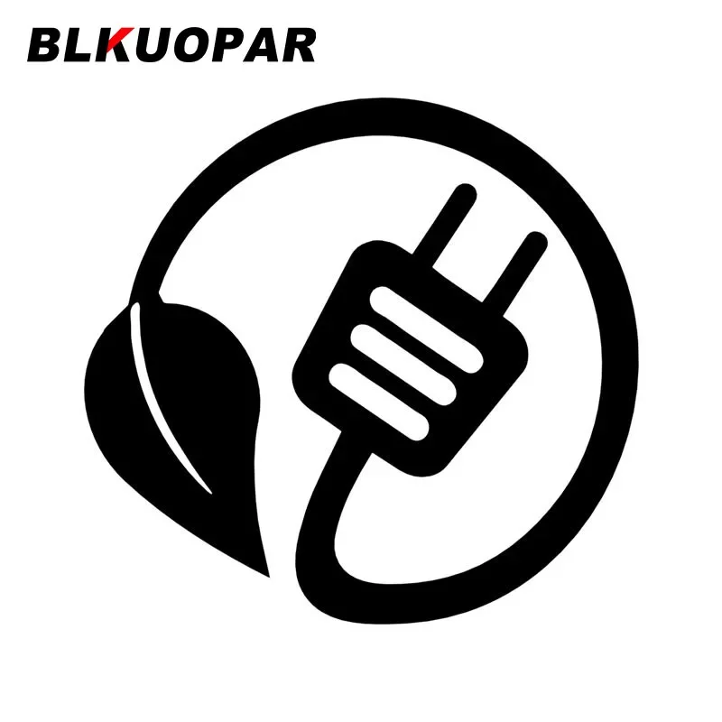 BLKUOPAR Recycle Plug Car Stickers ATV Personality Cartoon Decal Scratch-Proof Bumper Windows Graphics Surfboard Car Lable