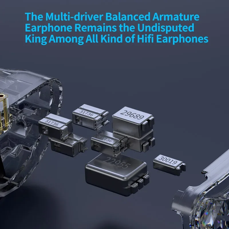 سماعات KZ AS24 Pro متعددة السائق ذات المحرك المتوازن HiFi سماعات رأس سلكية قابلة للضبط في الأذن سماعة أذن مزودة بخاصية إلغاء الضوضاء