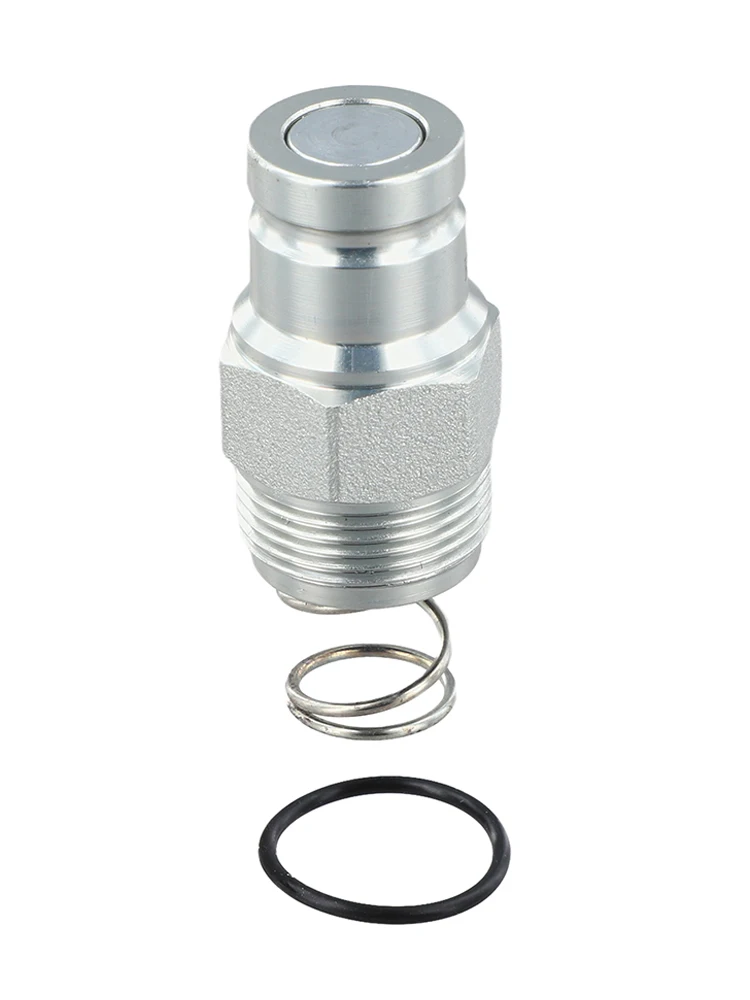 

Гидравлический быстрый разъем с плоской поверхностью 3/8 дюйма для погрузчиков и экскаваторов Bobcat, совместимый с несколькими моделями