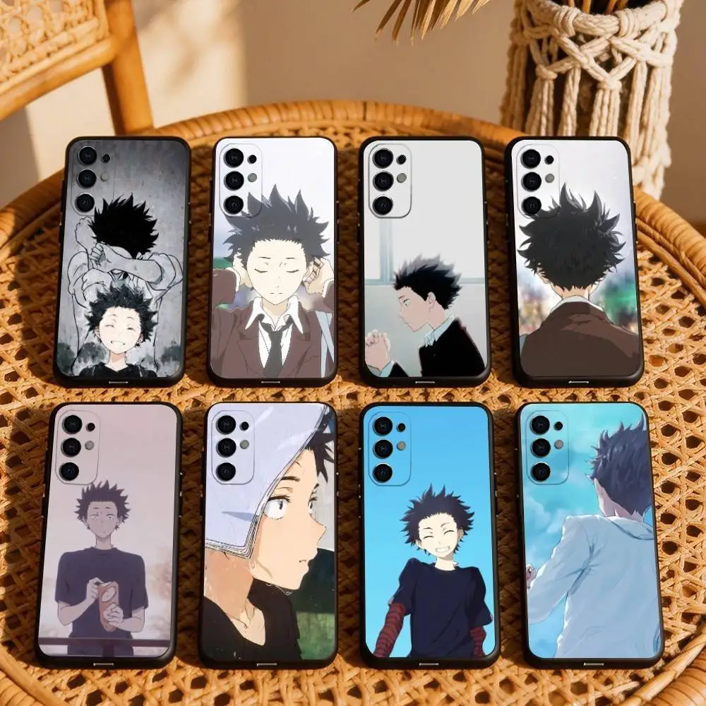 

Anime character S-Shoya I-Ishida Phone Case For Samsung S25,S24,S21,S22,S23,S30,Ultra,S20,Plus,Fe,Lite,Note,10,Black Cover