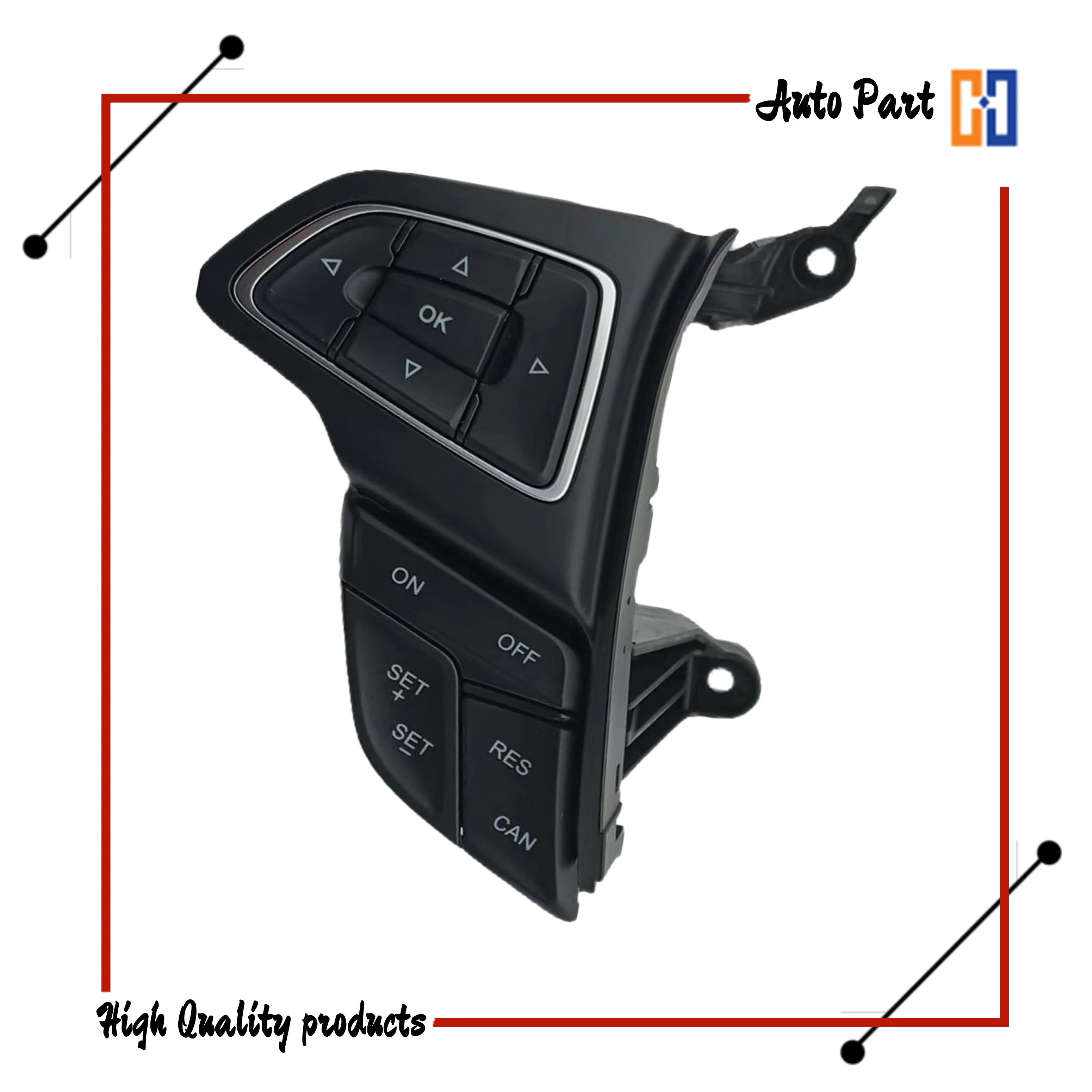 

GJ5T-9E740AA GJ5T-9E740BA GJ5Z-9C888E Audio Volume Phone Cruise Control Switch Steering Wheel Buttons For ford Escape 2017-