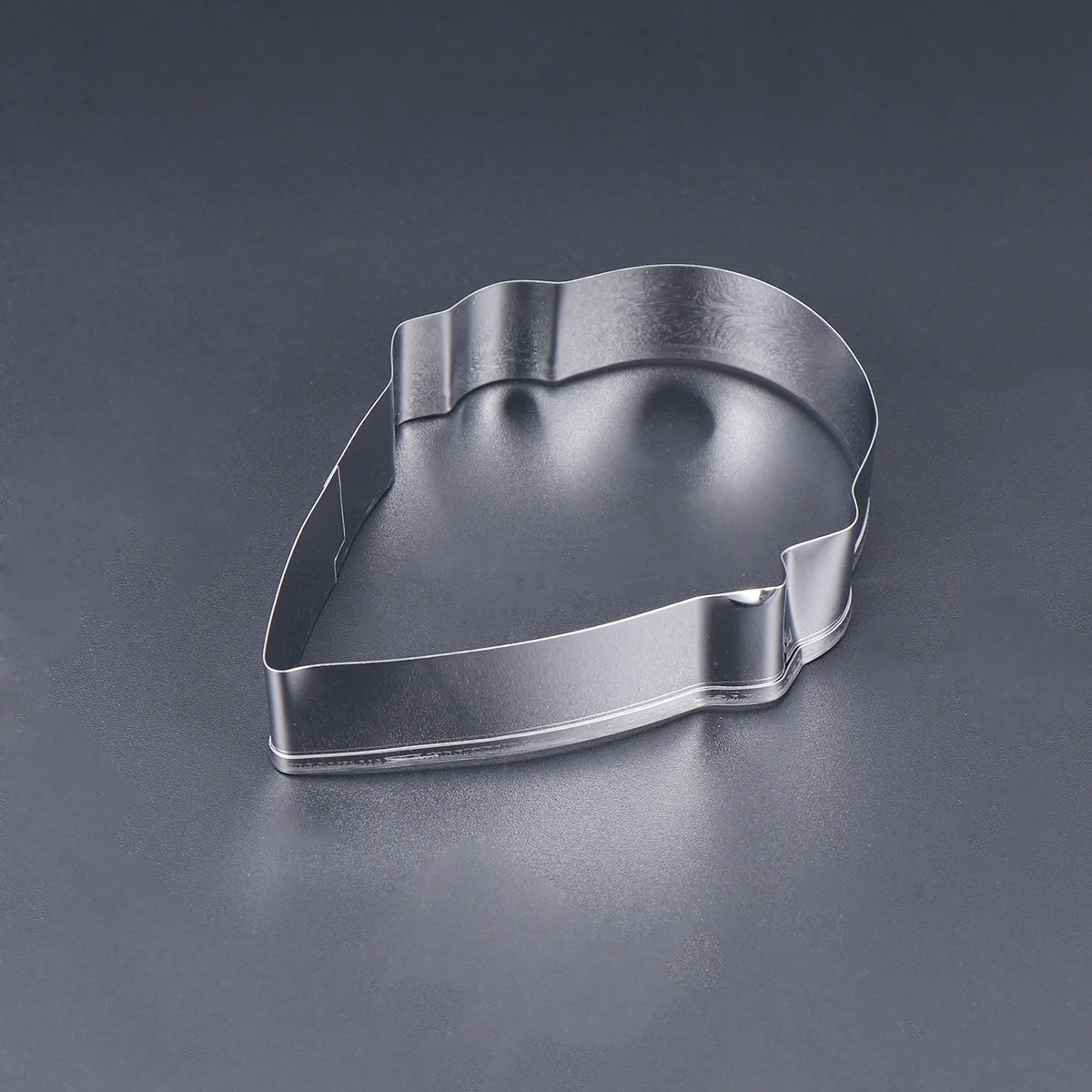 

2pcs Stainless Steel Sweet Cone Cookie Mold For Diy Baking Fondant Pancake Bread Sandwiches Kids Crafts Ceramic Soap Making