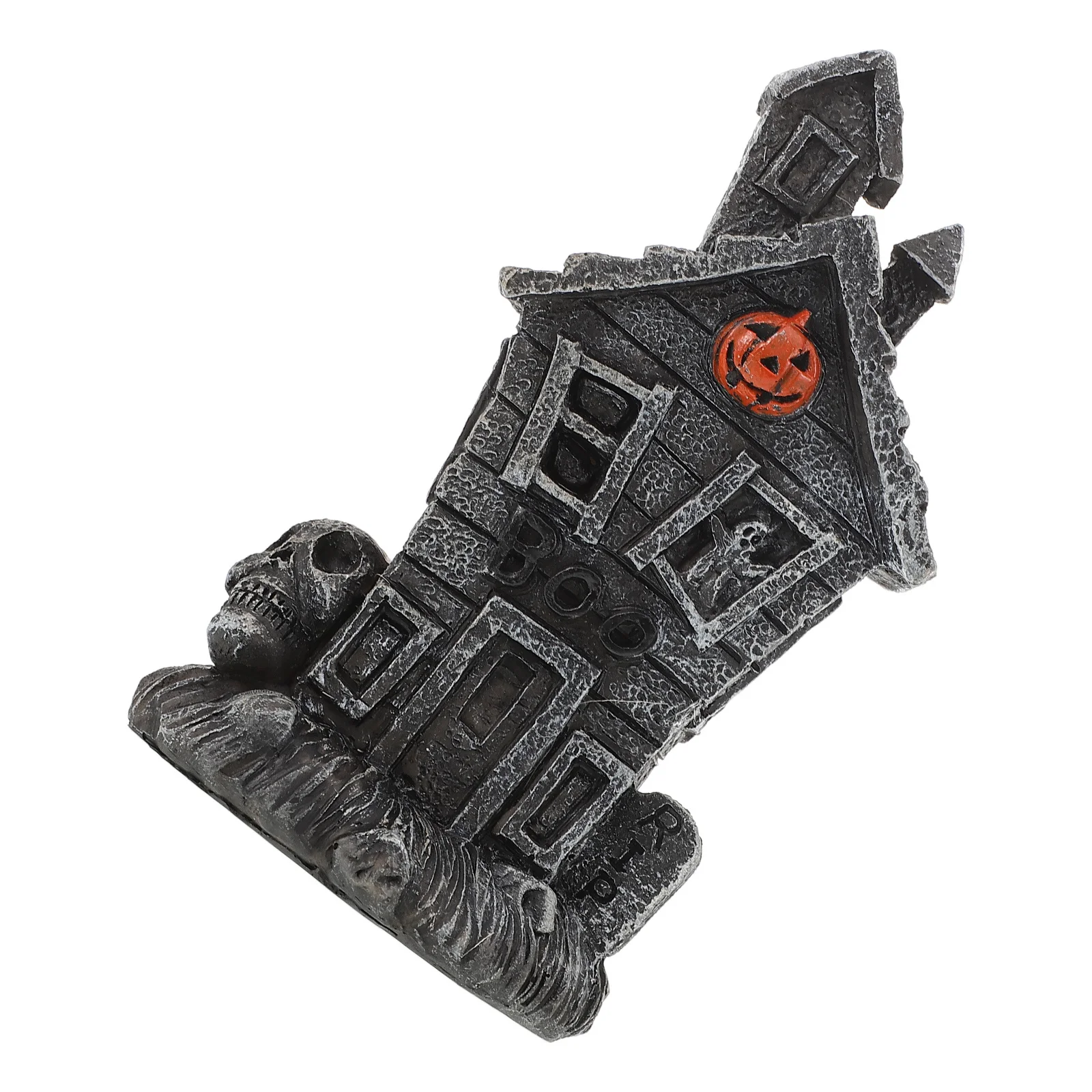 

Pumpkin Haunted Figurines Miniature Halloween Decorations For Crafts Home Party Supplies Ghost Ornament Set