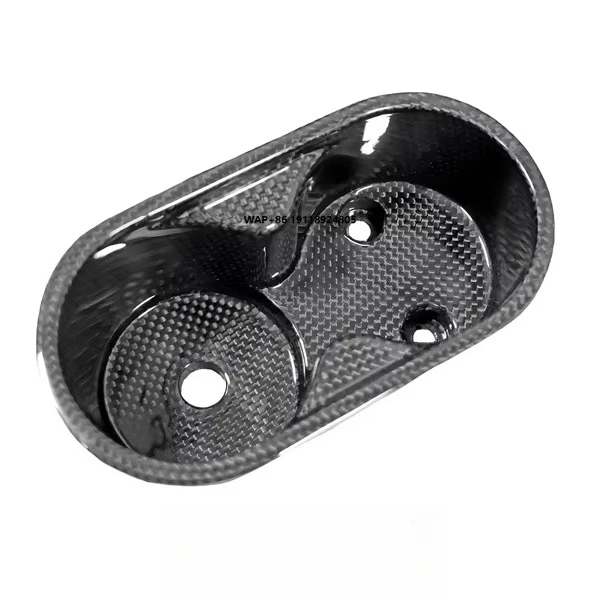 Dry Carbon Fiber 2019 to 2023 F8 Tributo Spider Center Console Cup Holder for F8 Center Console Cup Holder