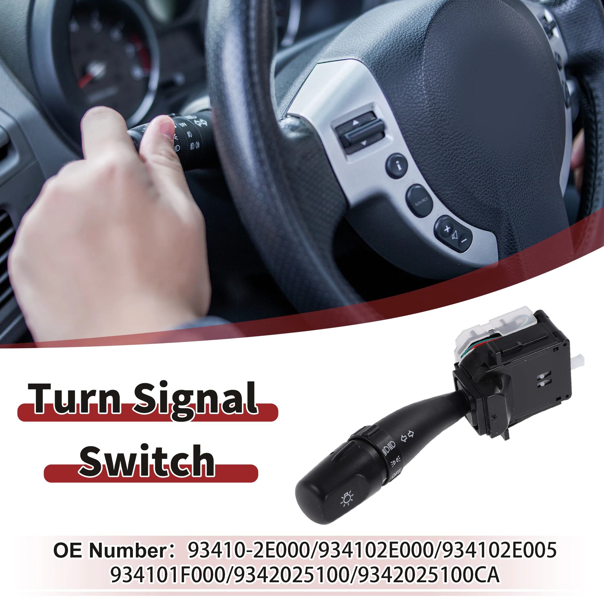 

UXCELL No.93410-2E000/934102E000 Turn Signal Switch for Hyundai Accent 2000-2005