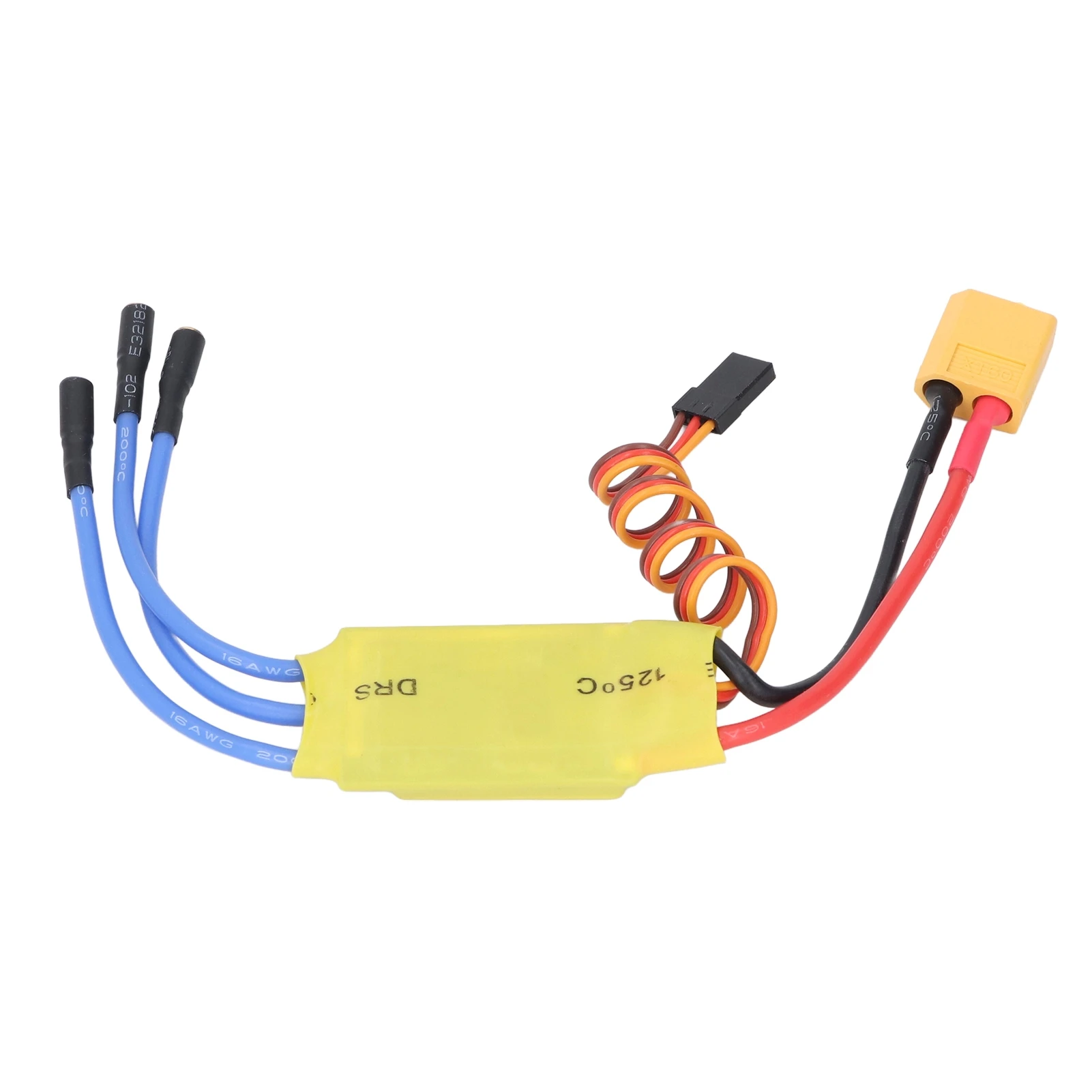 Electronic Speed Controller Multi Safety 30A Brushless ESC for RC Drones RC Airplanes Helicopters 3.5mm Plug 5.6V-16.8V