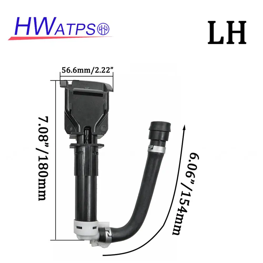 Left or Right Headlight Wahser Sparyer Nozzle Pump Cylinder 28642-EJ70A LH 28641-EJ70A RH For INFINITI M35/45 VQ35HR VK45DE