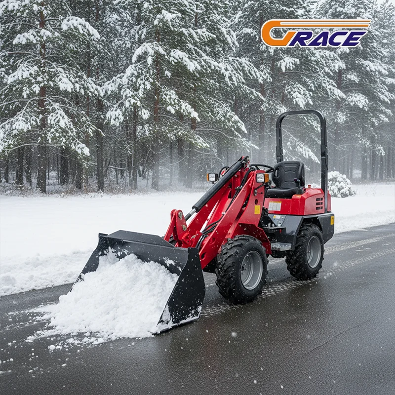 2 Ton Wheel Loader EPA Approved Small Loader Farm & Garden Fast Shipping Factory Direct Sale