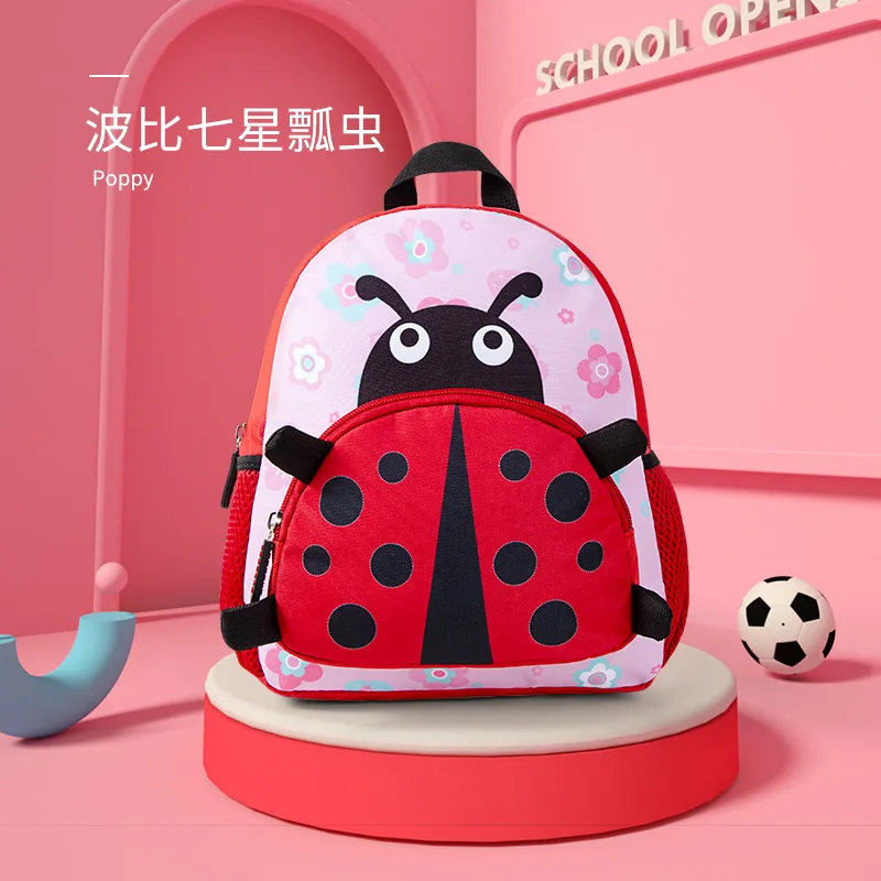 Cute Cartoon Kindergarten SchoolBags Breathable Straps Fashion Children\'s Backpack Outdoor Lightweight Travel Bag for Girls Boys