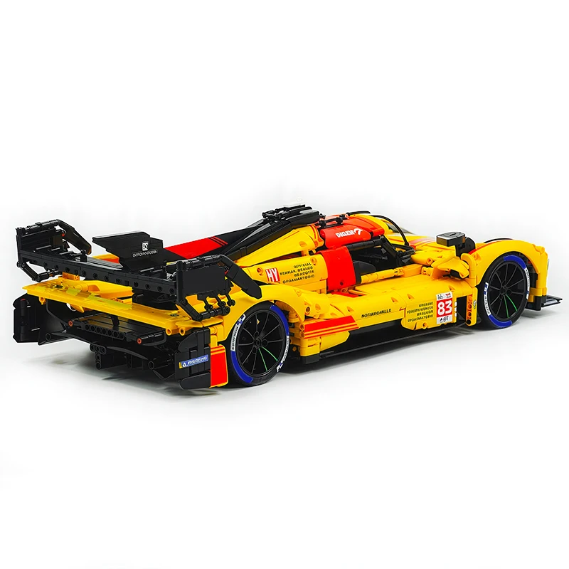 รถสปอร์ต Y18080 MOC รุ่นเทคนิค RC 499P ของเล่นตัวต่อแบบประกอบเอง ของขวัญคริสต์มาสสำหรับเด็กผู้ชาย