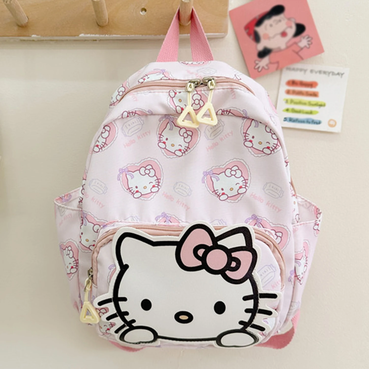 Torba Sanrio Cinnamoroll tornister plecak dla dzieci śliczne Kuromi studenckie torby na ramię o dużej pojemności dla dzieci prezenty dla dziecka