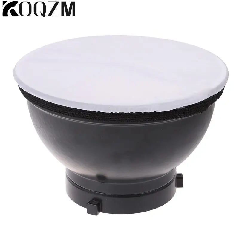 Photography Light Soft White Diffuser Cloth For 18CM Standard Studio Flash Reflector