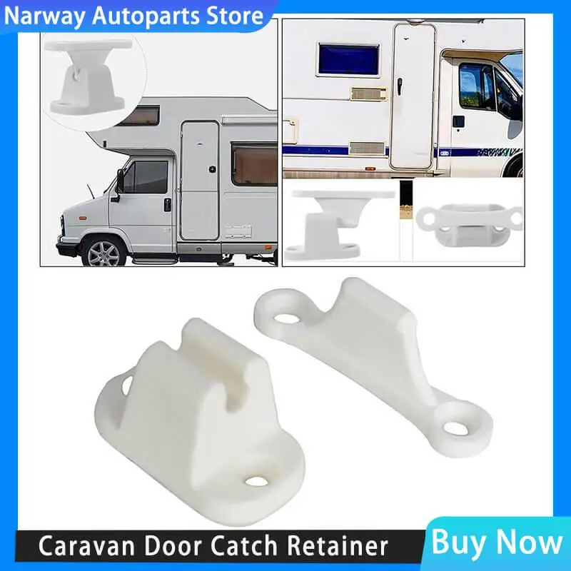 Door Catch Retainer Holder Camping Trailer Motorhome Boat Door Lock Stopper Clip Latch Camper Accessories