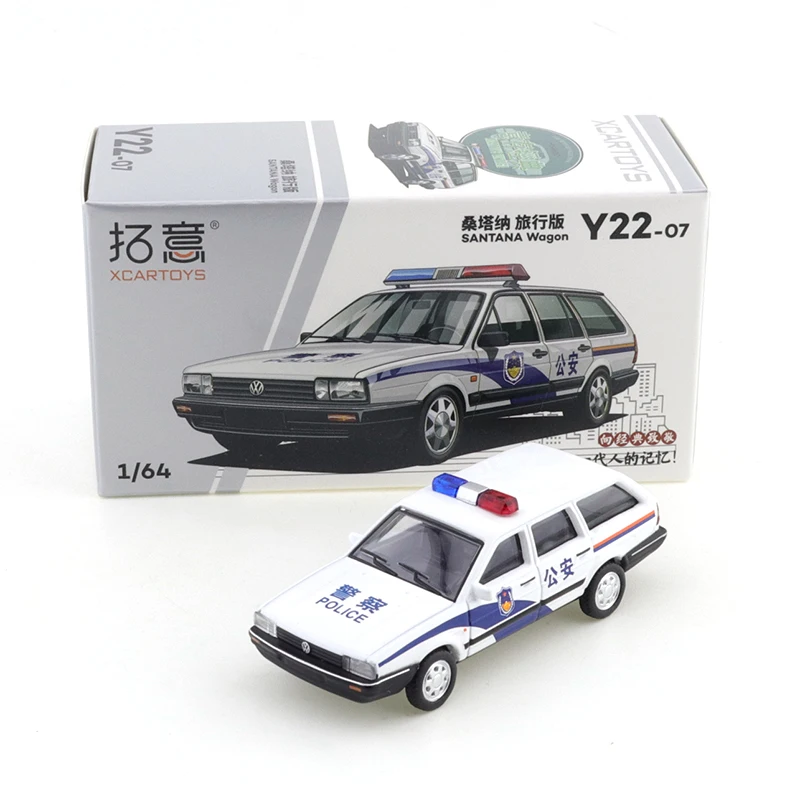 

XCarToys 1/64 Y22-07 Santana Travel Edition Simulation Miniature Car Model Collection Adornment Toy