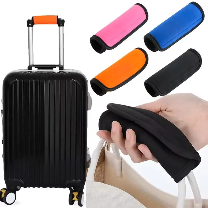 Cómoda Funda Protectora de Neopreno para Asa de Equipaje, Agarre para Maleta, Identificador de Asa de Maleta, Agarre para Cochecito, Parte de Repuesto para Bolsa