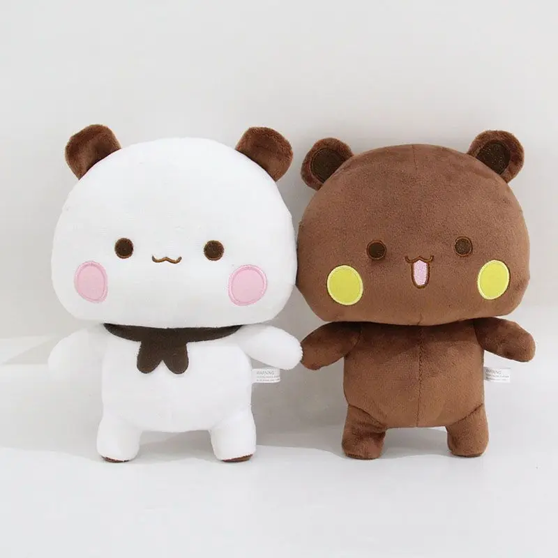 Bubu And Dudu Panda Plush Cute Cartoon Panda Bear Doll Kawaii Stuffed Soft Pillow Toy Children Birthday Gifts