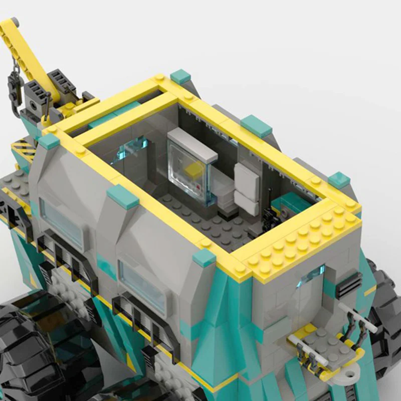 2253pcs MOC Rock Raider Transport Raiders Model Building Blocks Toys Construction Idea DIY Christmas Gifts Education Brick Toy