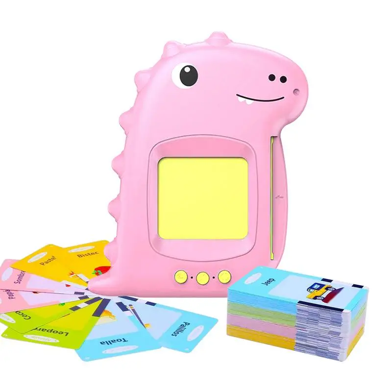 

Talking Flashcards For Toddler 1-3 Toddler Talking Cards Interactive Learning Machine Games For Aged 1-3 Boys Girls Kids