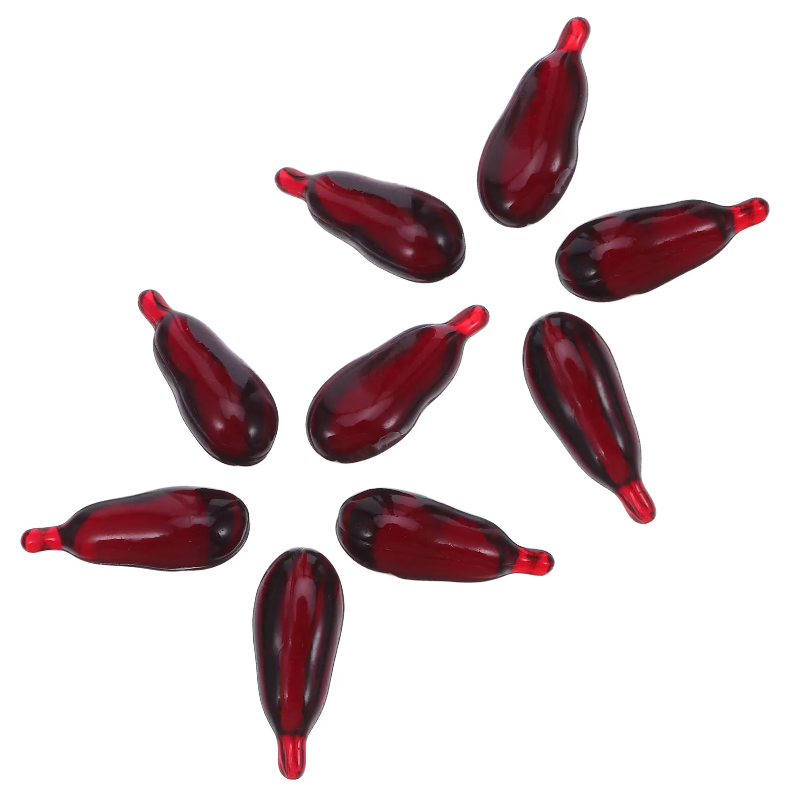 

9 шт. капсул с искусственной кровью, реквизит для Хэллоуина, реалистичные эффекты крови, принадлежности для вечеринок на Хэллоуин, креативные игрушки для розыгрышей