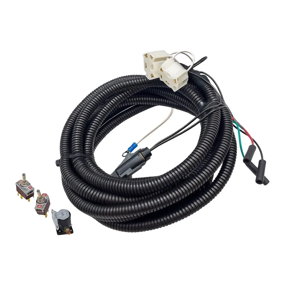 Replacement For Toggle Switch Harness with Solenoid Valve and 2x Angle Switches for Meyer For E47 For E46 Plows