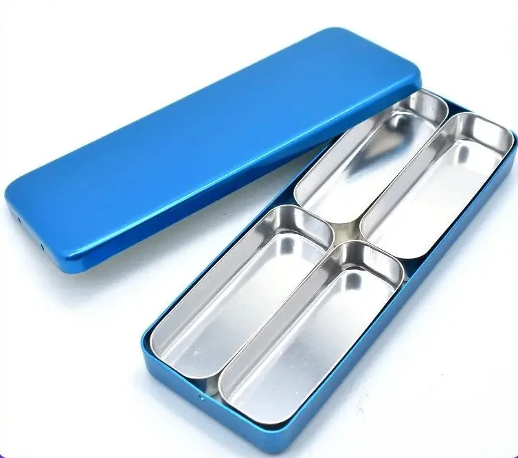 

Placement Box for Cleaner Bit Sterilizer Metal Case Endo Files Holder Box Autoclave Sterilizer Case Tool