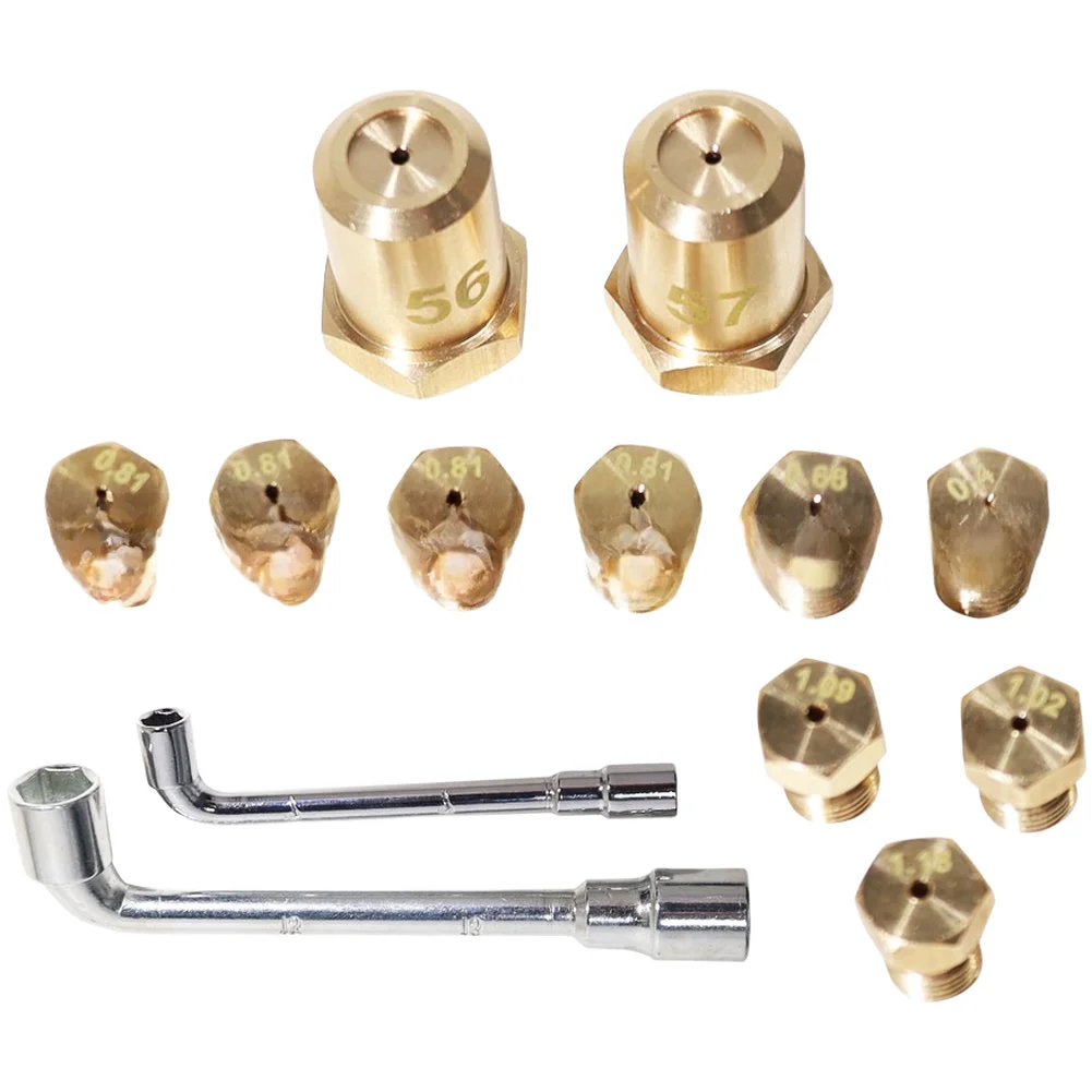 LP4 LP5 Propane Conversion Kit 11 Piece Set With Hex Wrenches For Dryer With Detailed Instructions Cooking Tool