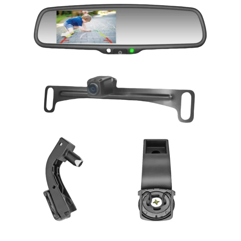 

Hot Wholesale Car Rear View Mirror With Auto-dimming Auto Rear View Mirror With Multiple Video Inputs