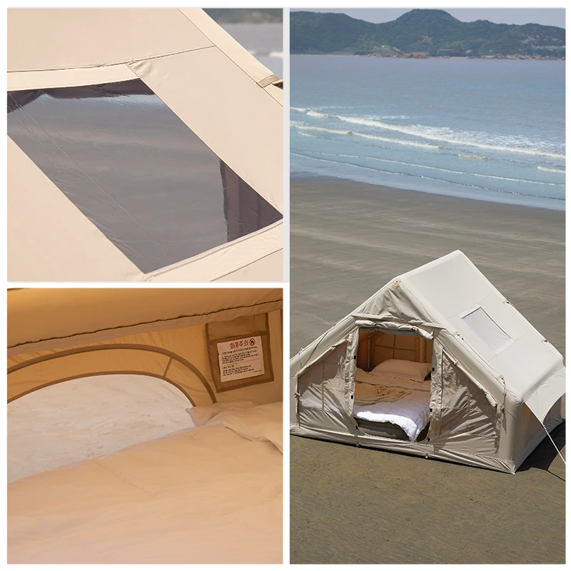 Luxury Waterproof Multi Person Family Tent Xintu 6 Inflatable Air Tent For Outdoor Camping