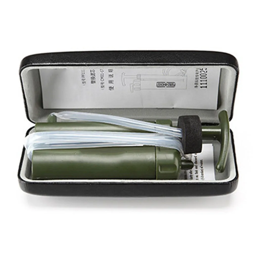 

Фильтр для очистки воды для кемпинга 13.8*5.7*2.8 см, уличный фильтр для воды, удаляет органические микрополущающие вещества, корпус из АБС-пластика