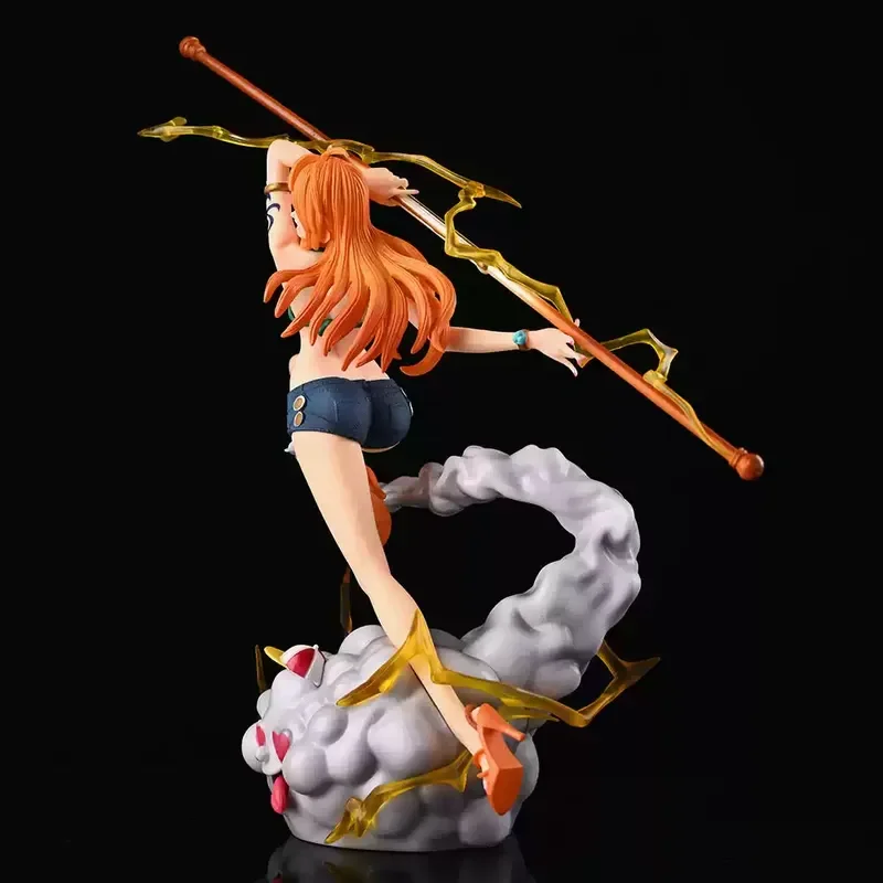 Een Stuk Nami Shorts Twee Versies Resonantie Serie Anime Figuur Model Gk Standbeeld Jongen Collectie Desktop Decoratie Ornament Speelgoed