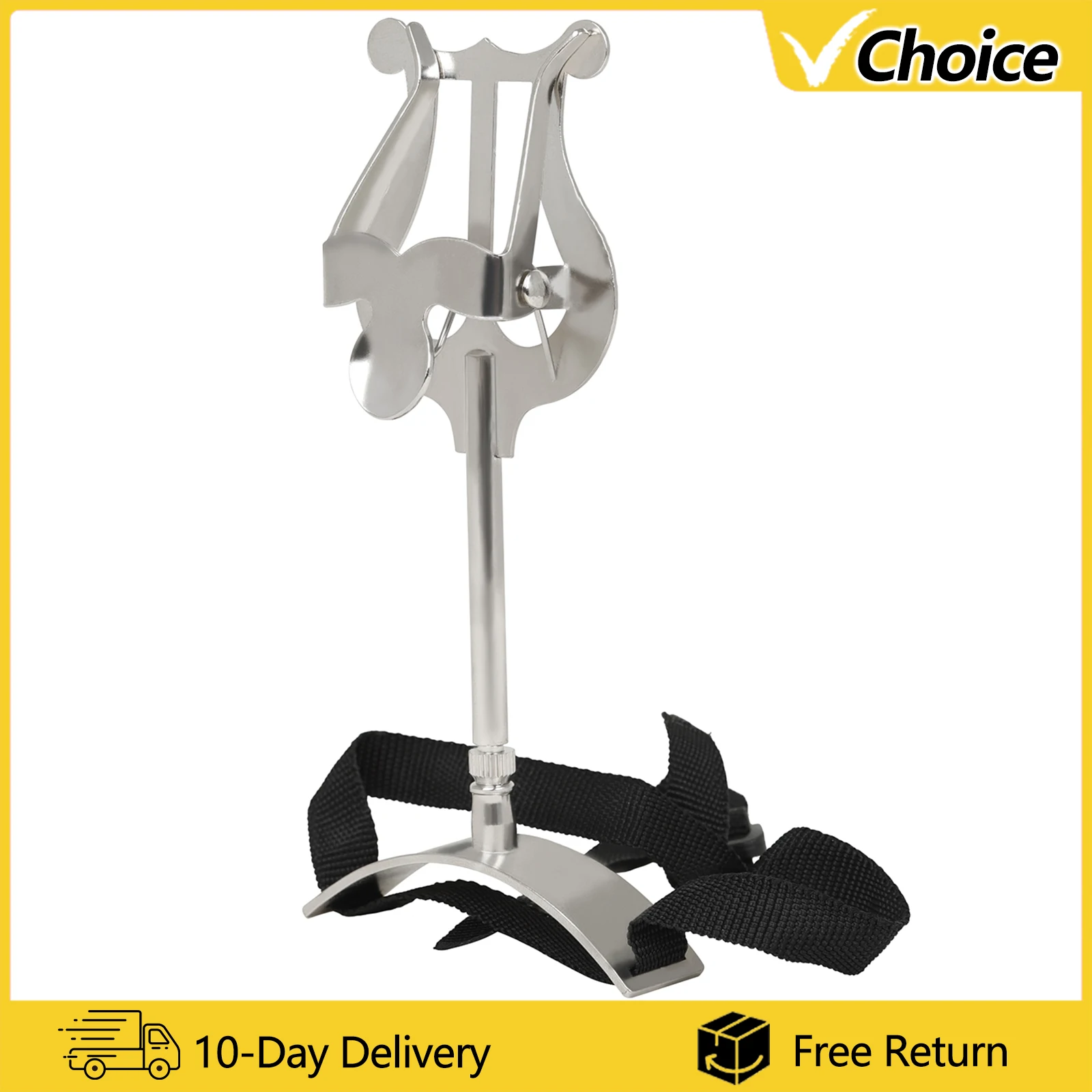 IRIN Euphonium Music Stand Metal Marching Baritone Horn Stand Baritone Horn Bracket Iron Fixer Woodwind Instrument Accessories